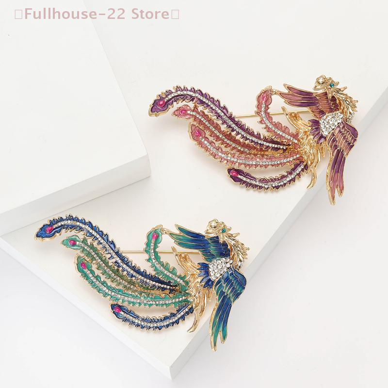 【MAX-22】Fashion Phoenix Brooch - مراجعة Women'S Accessories Categories وسعره