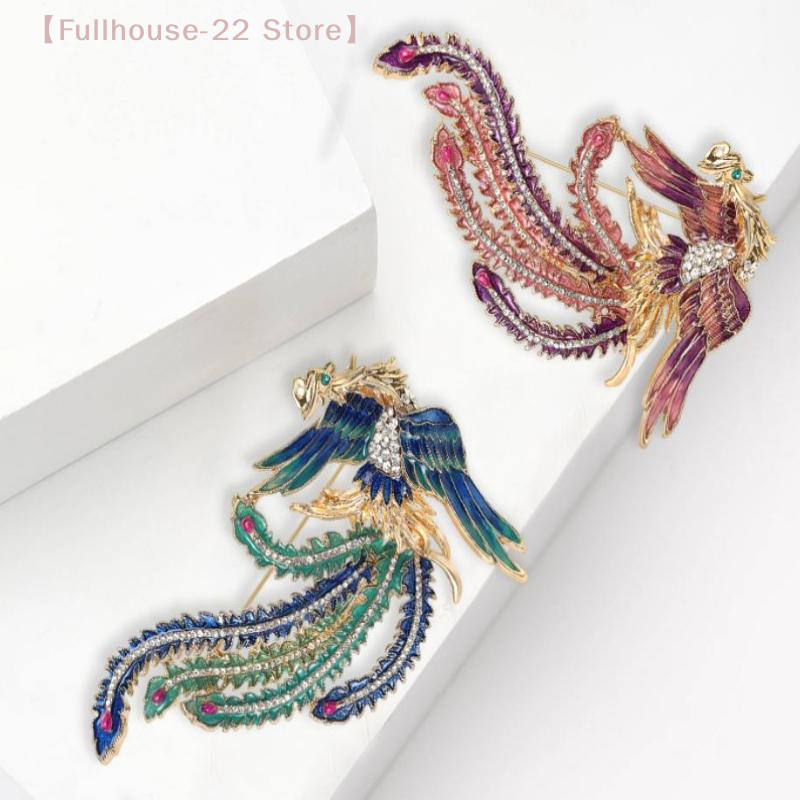 【MAX-22】Fashion Phoenix Brooch - مراجعة Women'S Accessories Categories وسعره