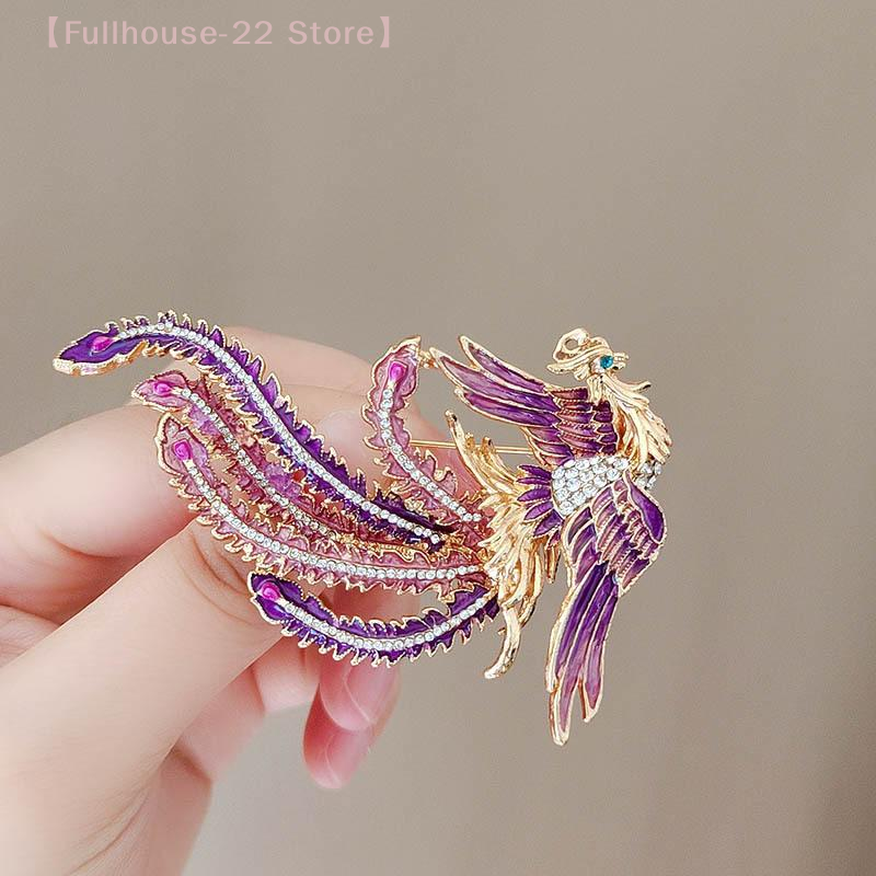 【MAX-22】Fashion Phoenix Brooch - مراجعة Women'S Accessories Categories وسعره