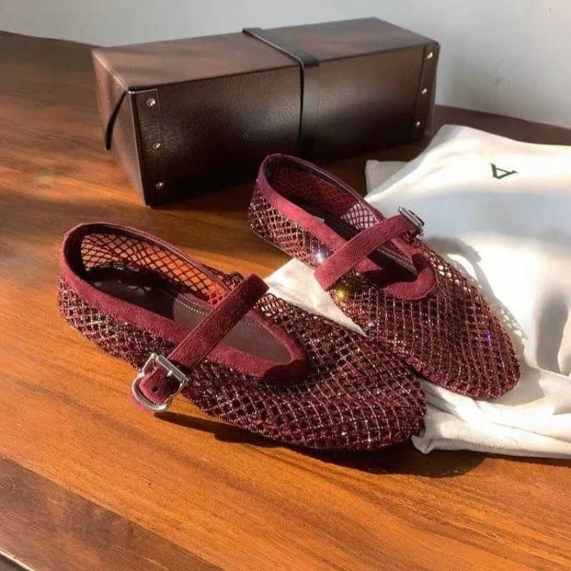 Hollow Rhinestone Baotou Sanda - مراجعة Women'S Shoes And Accessories وسعره
