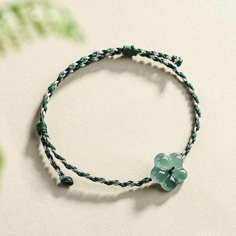 Burmese Jadeite Flower Bracele - مراجعة Women Accessories To Gift وسعره