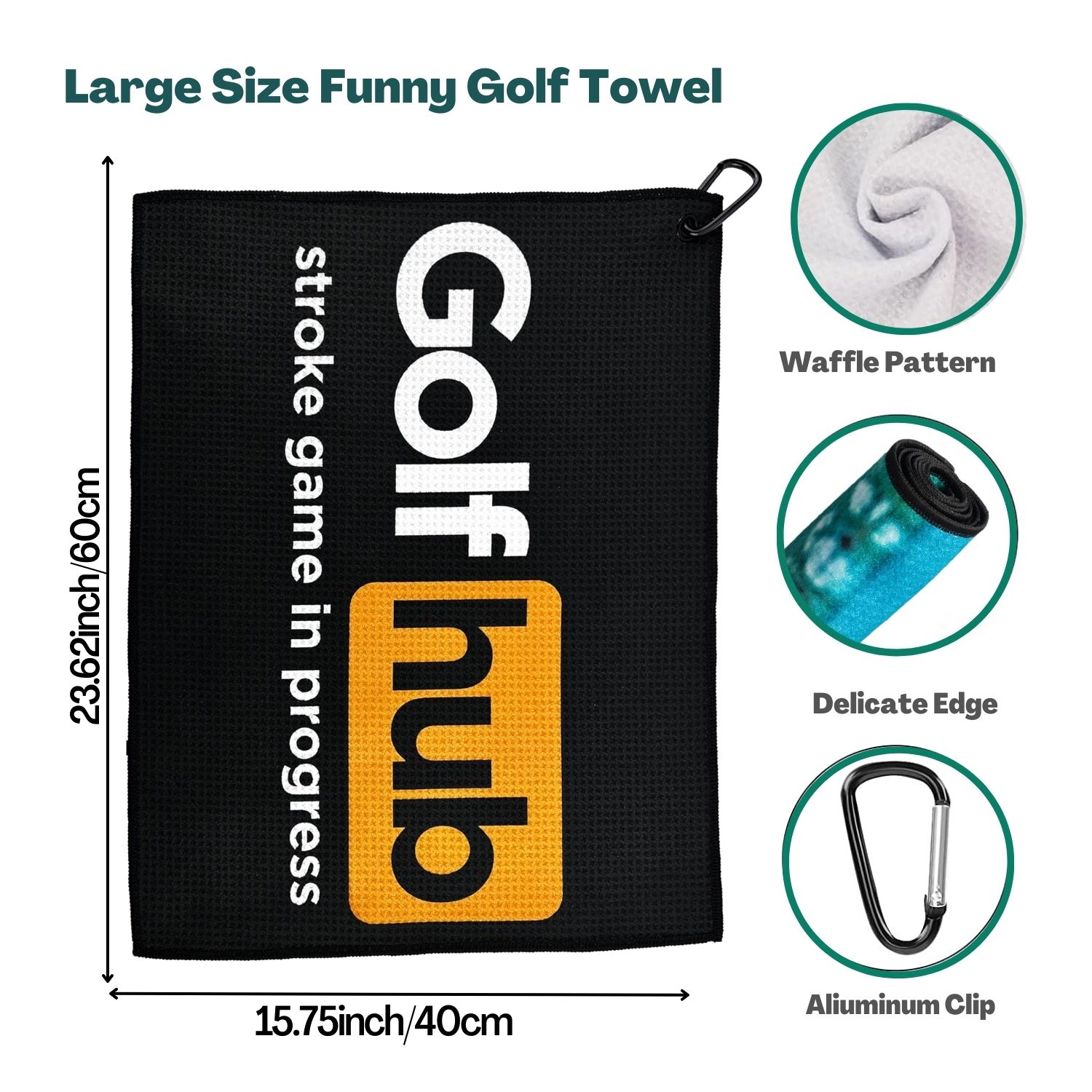 Funny Microfiber Premium Golf  - مراجعة Women'S Golf Accessories وسعره