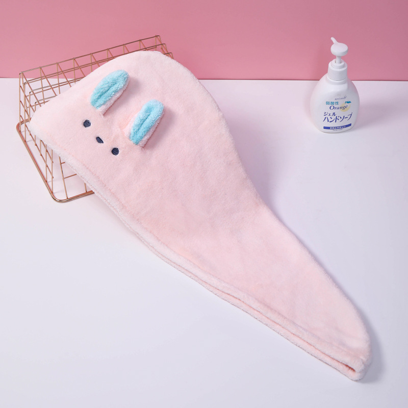 Hair Towel Cartoon Cute Absorb - مراجعة Hair Band Elastic وسعره