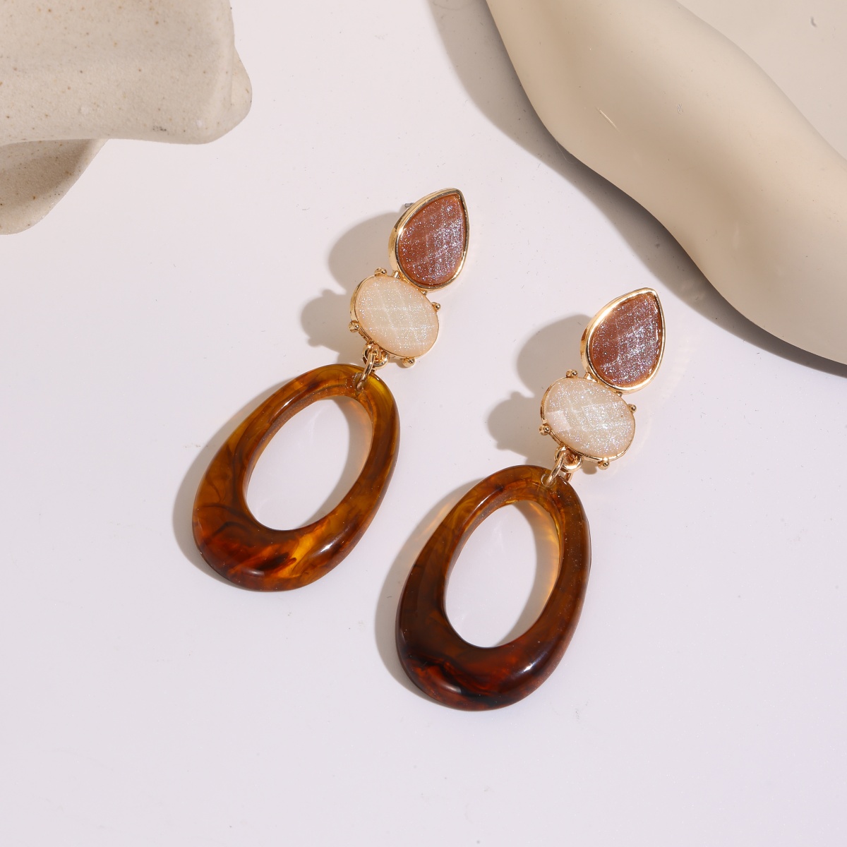 Long Patchwork Earrings with a - مراجعة Women'S Accessories Categories وسعره