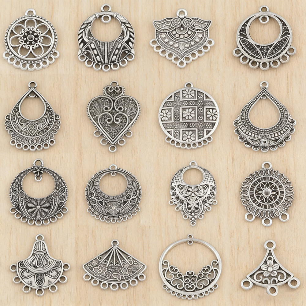 10 Pieces Tibetan Silver Bohem - مراجعة Tassel Earrings Boho وسعره