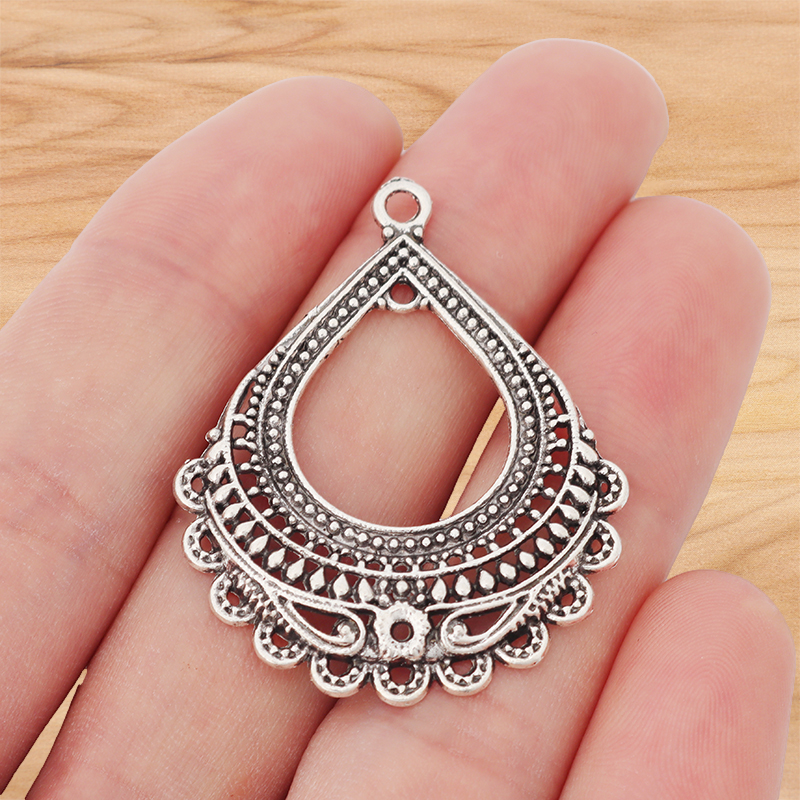 10 Pieces Tibetan Silver Bohem - مراجعة Tassel Earrings Boho وسعره