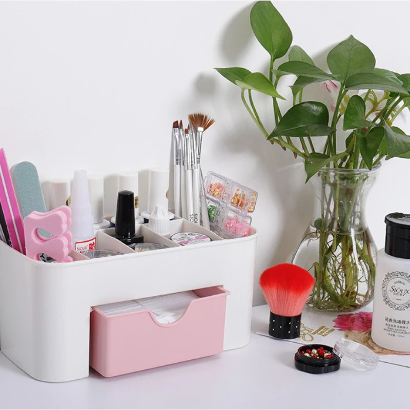 Nail Art Organizer Desktop Dra - مراجعة Women Accessories Organizer وسعره