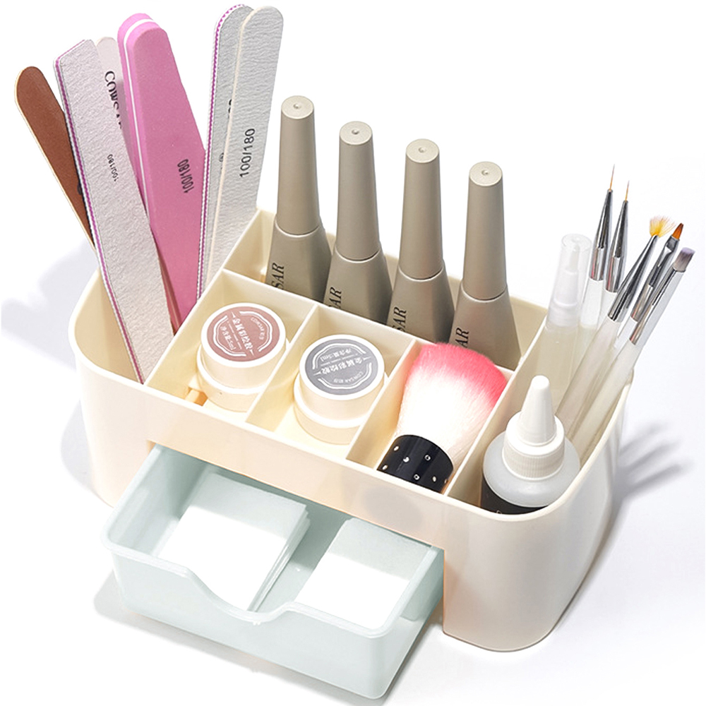 Nail Art Organizer Desktop Dra - مراجعة Women Accessories Organizer وسعره