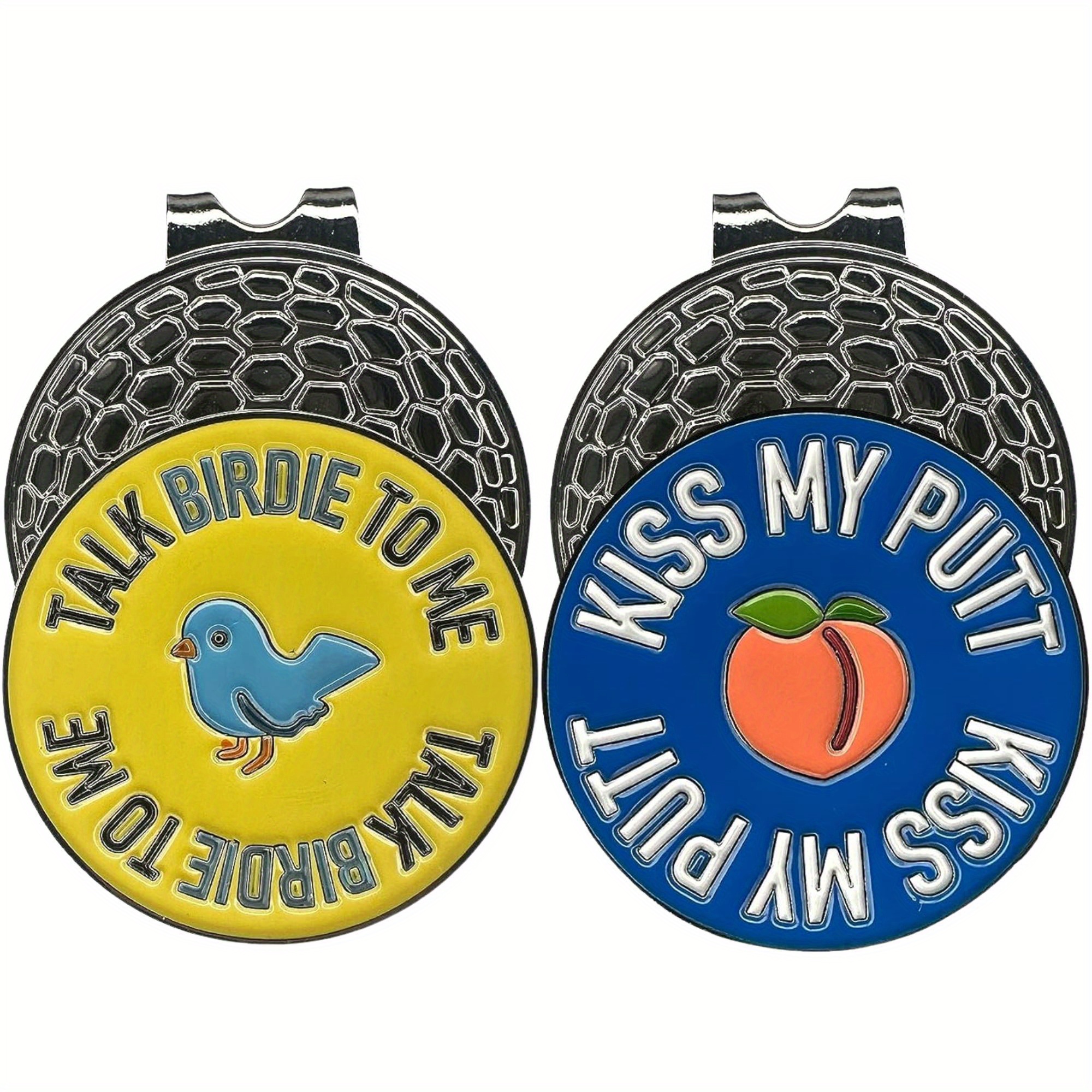 2 counts golf markers Talk Bir - مراجعة Women'S Golf Accessories وسعره