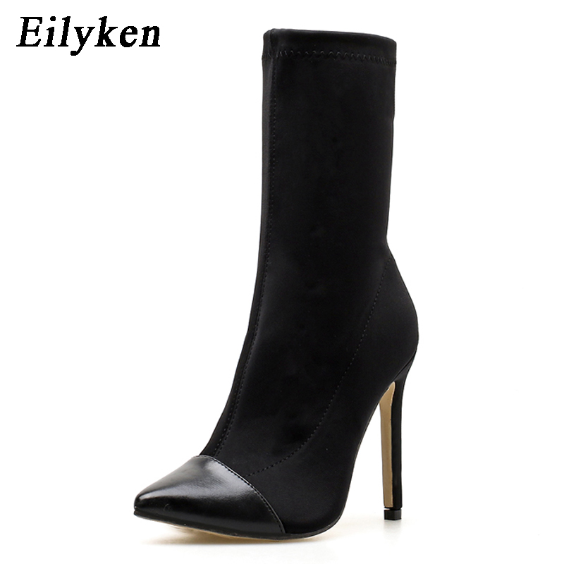 Eilyken Stretch Fabric Short A - مراجعة Women'S Ankle Accessories وسعره