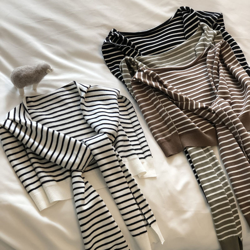 Women New Striped Knitted Smal - مراجعة Women'S Accessories Go Outdoors وسعره
