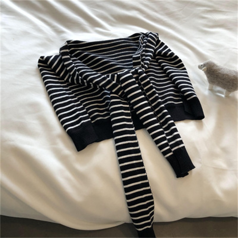 Women New Striped Knitted Smal - مراجعة Women'S Accessories Go Outdoors وسعره