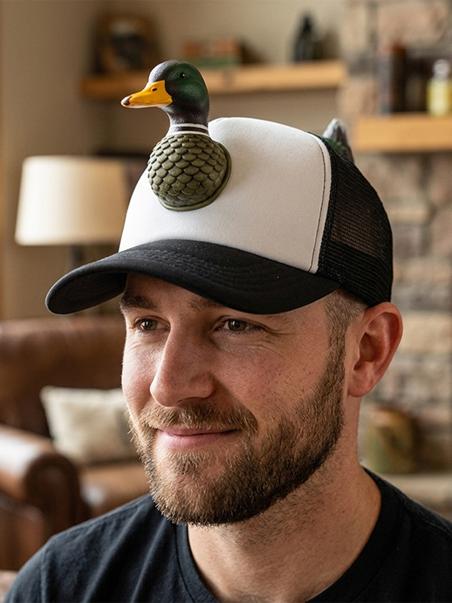 Creative Wild Duck Trucker Hat - مراجعة Women'S Accessories Go Outdoors وسعره