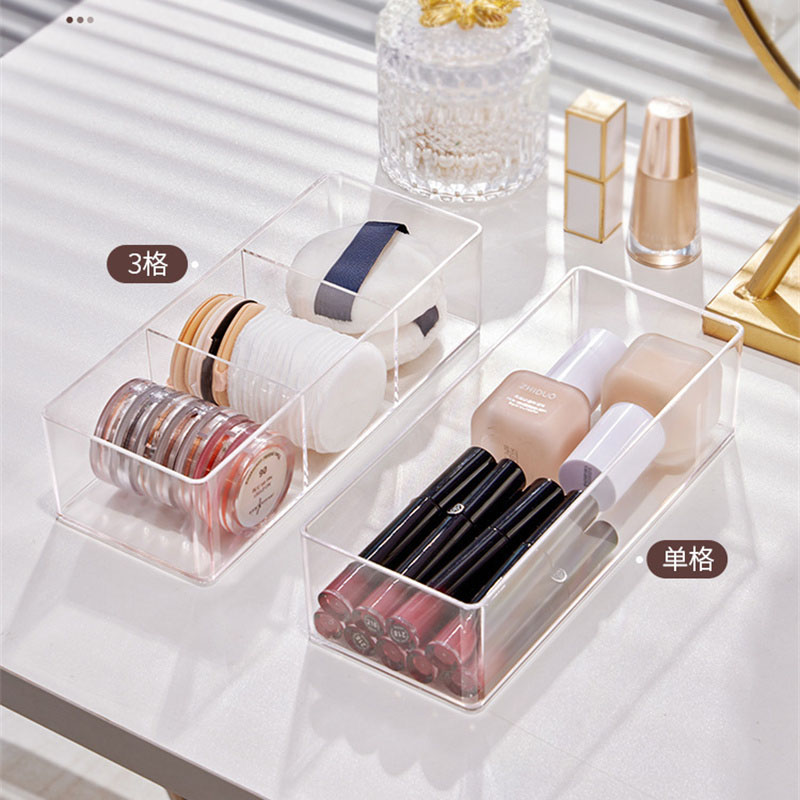 Acrylic Cosmetics Storage Box  - مراجعة Women Accessories Organizer وسعره