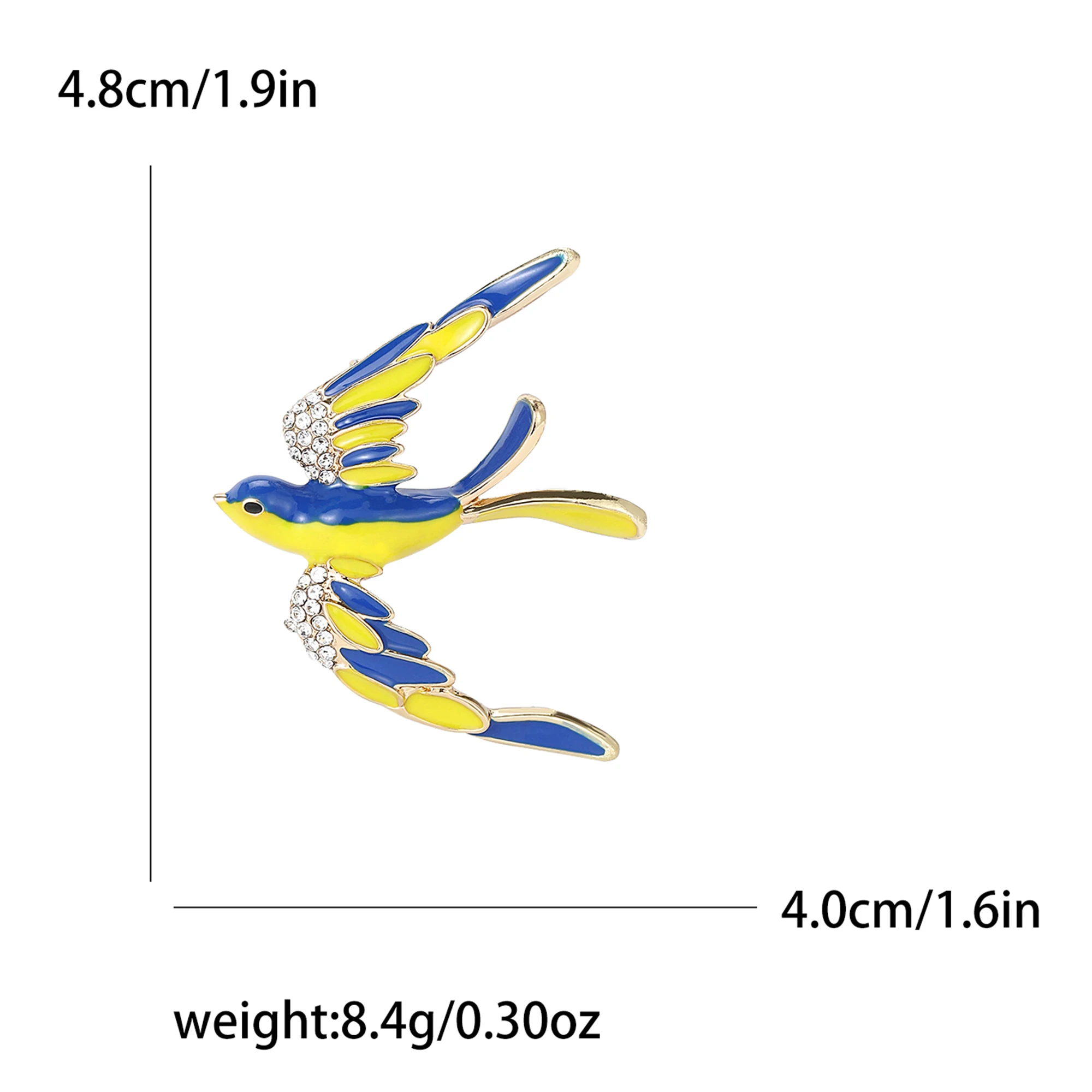 Rhinestone Swallow Brooches fo - مراجعة Women'S Accessories Categories وسعره