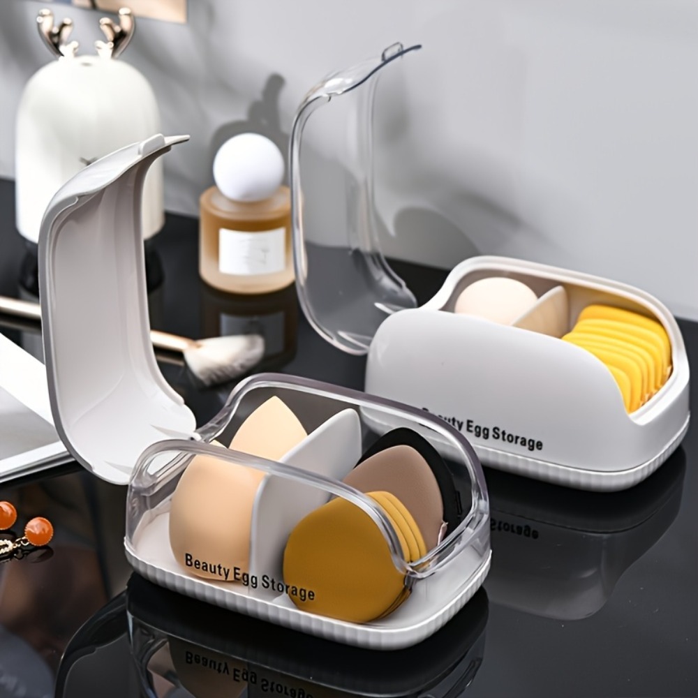 Dual Compartment Beauty Sponge - مراجعة Women Accessories Organizer وسعره