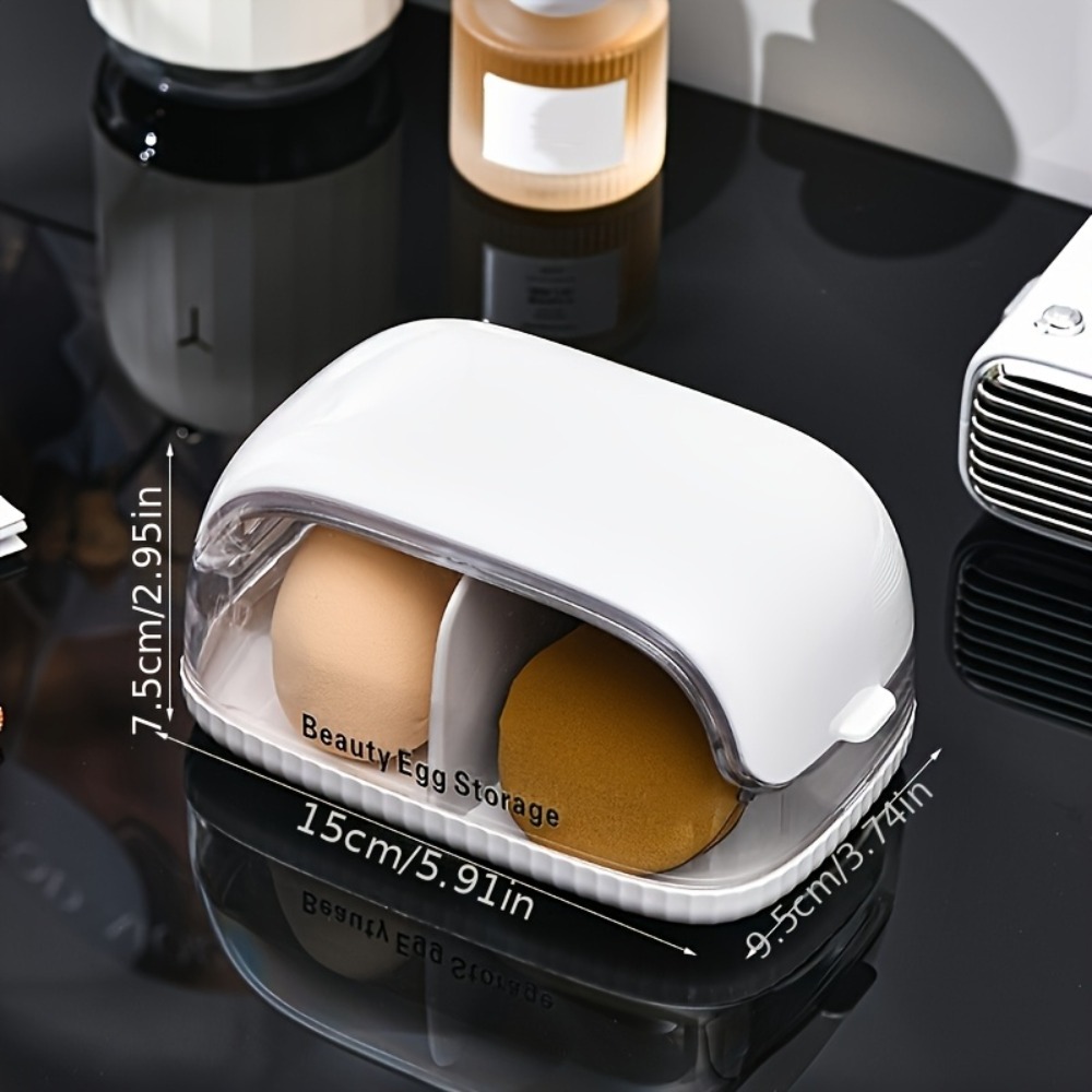 Dual Compartment Beauty Sponge - مراجعة Women Accessories Organizer وسعره
