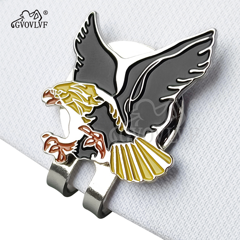 1pc Yellow Eagle Golf Hat Clip - مراجعة Women'S Golf Accessories وسعره