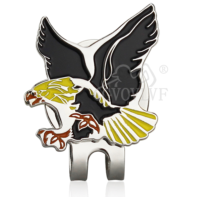 1pc Yellow Eagle Golf Hat Clip - مراجعة Women'S Golf Accessories وسعره