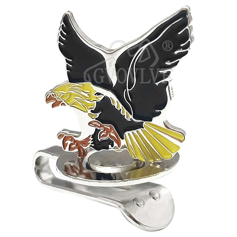 1pc Yellow Eagle Golf Hat Clip - مراجعة Women'S Golf Accessories وسعره