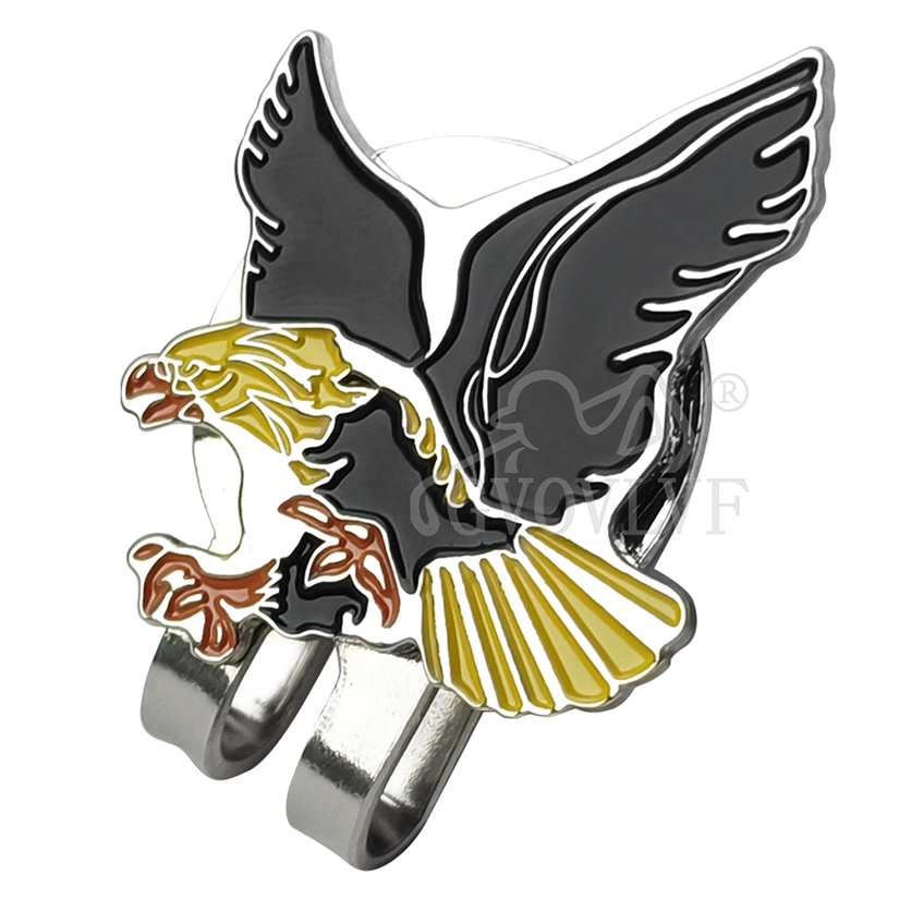 1pc Yellow Eagle Golf Hat Clip - مراجعة Women'S Golf Accessories وسعره