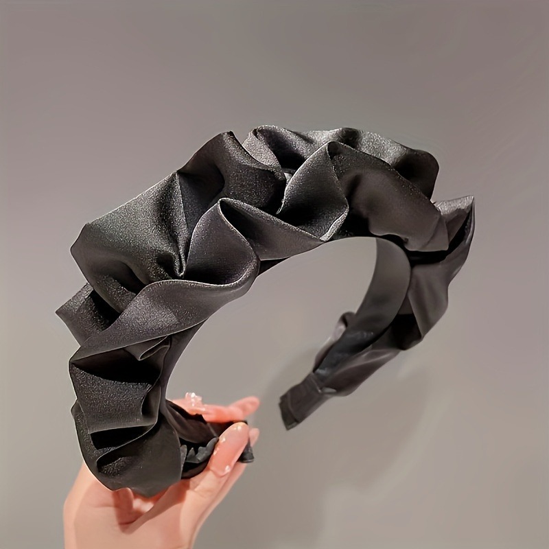 1Pcs high cranial top pleated  - مراجعة Women'S Accessories Go Outdoors وسعره