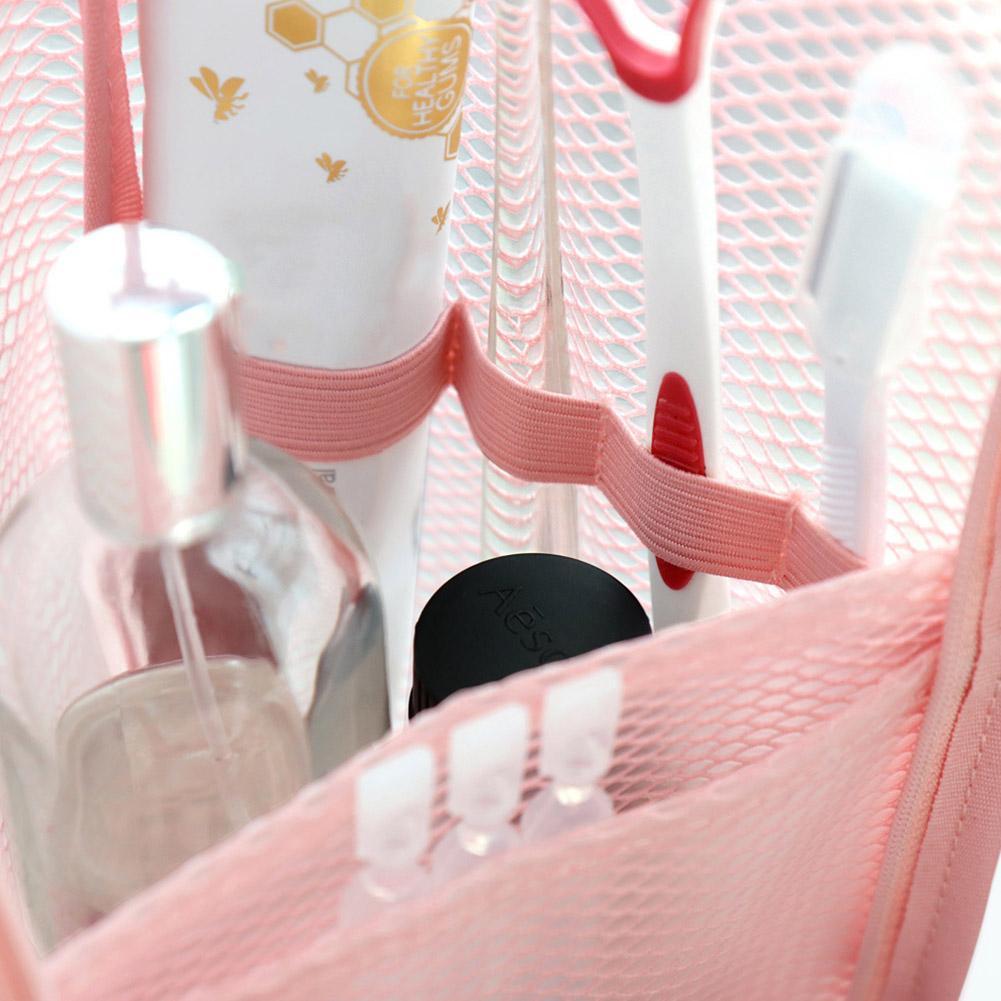 Mesh Travel Toiletry Bag Porta - مراجعة Women Accessories Organizer وسعره