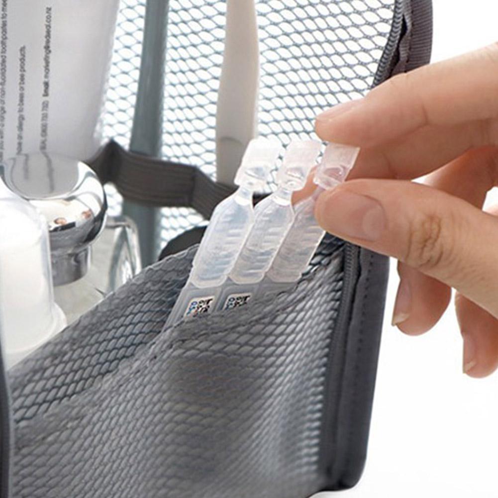 Mesh Travel Toiletry Bag Porta - مراجعة Women Accessories Organizer وسعره