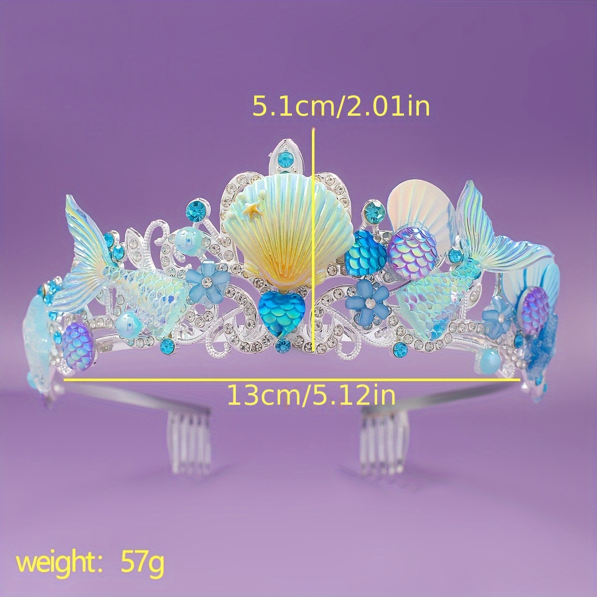 2025 New Mermaid Hair Comb Cro - مراجعة Women Accessories To Gift وسعره
